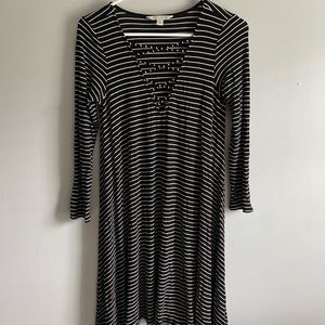 Black & white striped dress from American Eagle